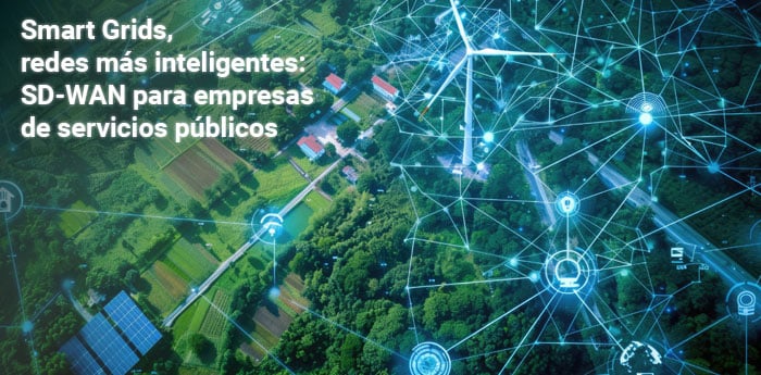 Smart Grids, redes más inteligentes: SD-WAN para empresas de servicios públicos​
